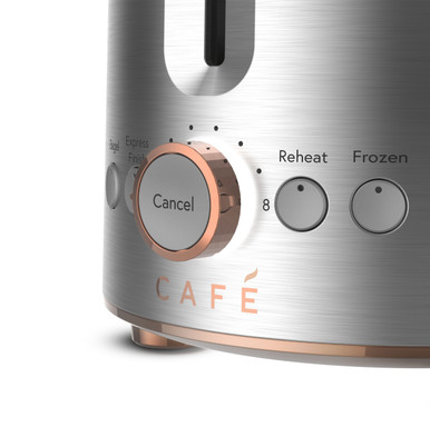 Cafe CAFÉ™ Express Finish Toaster in Stainless Steel size 8 H x 7 W x 12.28 D | C9TMA2S2PS3
