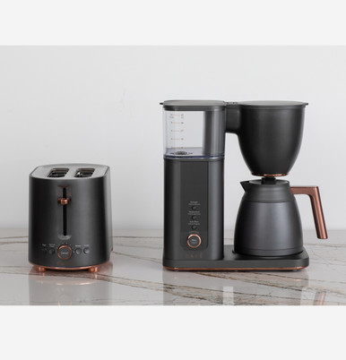 Cafe CAFÉ™ Express Finish Toaster in Matte Black size 8 H x 7 W x 12.28 D | C9TMA2S3PD3