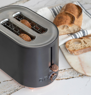 Cafe CAFÉ™ Express Finish Toaster in Matte Black size 8 H x 7 W x 12.28 D | C9TMA2S3PD3