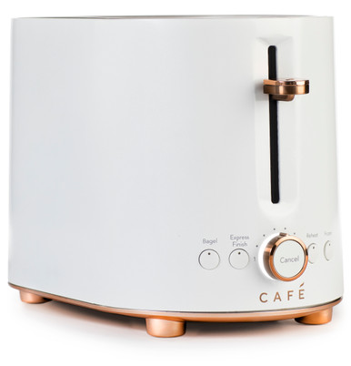 Cafe CAFÉ™ Express Finish Toaster in Matte White size 8 H x 7 W x 12.28 D | C9TMA2S4PW3
