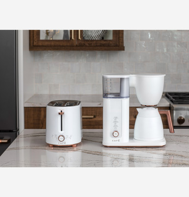 Cafe CAFÉ™ Express Finish Toaster in Matte White size 8 H x 7 W x 12.28 D | C9TMA2S4PW3