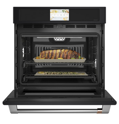 Cafe CAFÉ™ Professional Series 30" Smart Built-In Convection Single Wall Oven in Matte Black size 28.625 H x 29.75 W x 26.75 D | CTS90DP3ND1