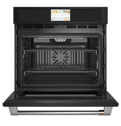 Cafe CAFÉ™ Professional Series 30" Smart Built-In Convection Single Wall Oven in Matte Black size 28.625 H x 29.75 W x 26.75 D | CTS90DP3ND1