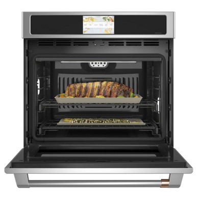 Cafe CAFÉ™ Professional Series 30" Smart Built-In Convection Single Wall Oven in Stainless Steel size 28.625 H x 29.75 W x 26.75 D | CTS90DP2NS1