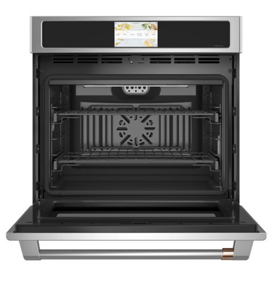 Cafe CAFÉ™ Professional Series 30" Smart Built-In Convection Single Wall Oven in Stainless Steel size 28.625 H x 29.75 W x 26.75 D | CTS90DP2NS1
