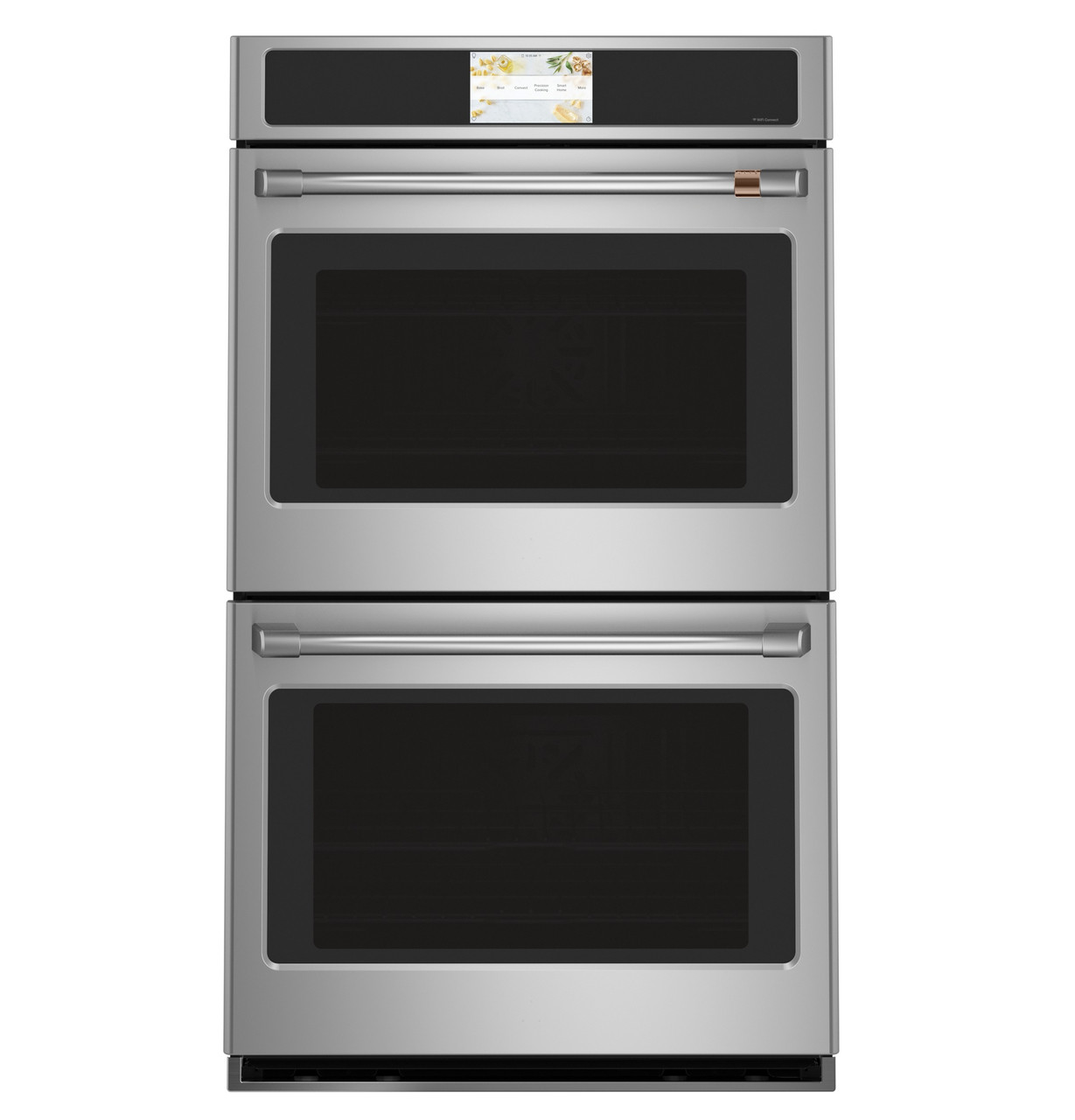 Cafe CAFÉ™ Professional Series 30" Smart Built-In Convection Double Wall Oven in Stainless Steel size 51.0625 H x 29.75 W x 26.75 D | CTD90DP2NS1