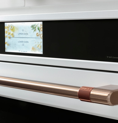 Cafe CAFÉ™ Professional Series 30" Smart Built-In Convection Double Wall Oven in Stainless Steel size 51.0625 H x 29.75 W x 26.75 D | CTD90DP2NS1