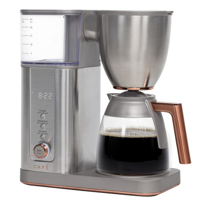 Cafe CAFÉ™ Specialty Drip Coffee Maker with Glass Carafe in Stainless Steel size 14 H x 7.3 W x 12.5 D | C7CDABS2RS3