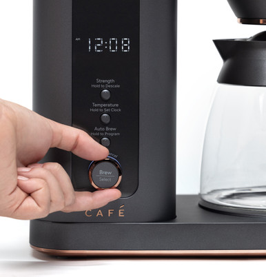 Cafe CAFÉ™ Specialty Drip Coffee Maker with Glass Carafe in Matte Black size 14 H x 7.3 W x 12.5 D | C7CDABS3RD3
