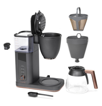 Cafe CAFÉ™ Specialty Drip Coffee Maker with Glass Carafe in Matte Black size 14 H x 7.3 W x 12.5 D | C7CDABS3RD3