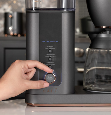 Cafe CAFÉ™ Specialty Drip Coffee Maker with Glass Carafe in Matte Black size 14 H x 7.3 W x 12.5 D | C7CDABS3RD3