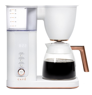 Cafe CAFÉ™ Specialty Drip Coffee Maker with Glass Carafe in Matte White size 14 H x 7.3 W x 12.5 D | C7CDABS4RW3