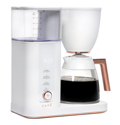 Cafe CAFÉ™ Specialty Drip Coffee Maker with Glass Carafe in Matte White size 14 H x 7.3 W x 12.5 D | C7CDABS4RW3