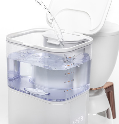 Cafe CAFÉ™ Specialty Drip Coffee Maker with Glass Carafe in Matte White size 14 H x 7.3 W x 12.5 D | C7CDABS4RW3