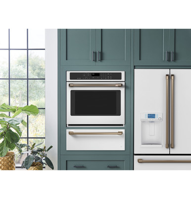 Cafe CAFÉ™ 30" Warming Drawer in Matte White size 10.5 H x 29.75 W x 23.25 D | CTW900P4PW2