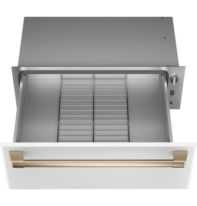 Cafe CAFÉ™ 30" Warming Drawer in Matte White size 10.5 H x 29.75 W x 23.25 D | CTW900P4PW2