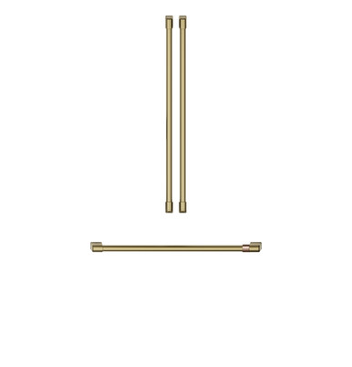 Cafe CAFÉ™ Refrigeration Handle Kit - Brushed Brass | CXMB3H3PNCG