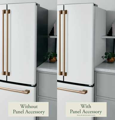 Cafe CAFÉ™ Refrigeration Matte White Side Panel, Full-Depth, Left | CKLBLSFNW2