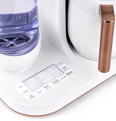 Cafe CAFÉ™ Specialty Grind and Brew Coffee Maker with Thermal Carafe in Matte White size 17.4 H x 14.5 W x 10.50 D | C7CGAAS4TW3