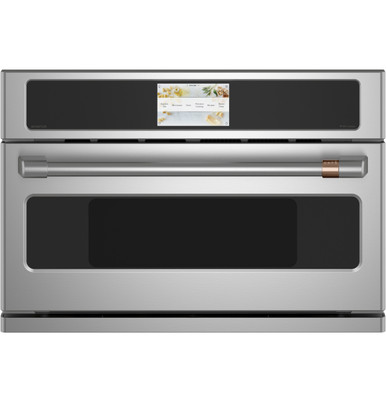 Cafe CAFÉ™ 30" Custom Speed Cook Oven with 240V Advantium® Technology in Stainless Steel size 20.25 H x 29.75 W x 22.75 D | CSB923P2VS1