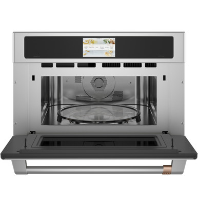 Cafe CAFÉ™ 30" Custom Speed Cook Oven with 240V Advantium® Technology in Stainless Steel size 20.25 H x 29.75 W x 22.75 D | CSB923P2VS1