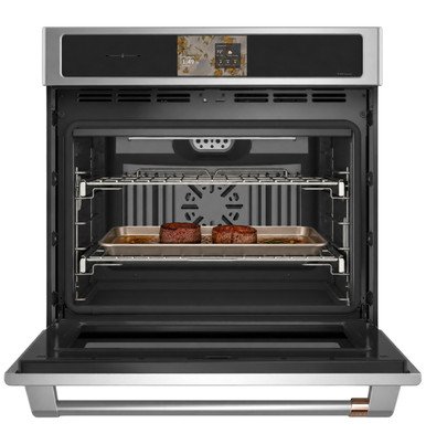 Cafe CAFÉ™ Professional Series 30" Smart Built-In Convection Single Wall Oven in Stainless Steel size 28 5/8 H x 29 3/4 W x 26 3/4 D | CTS90DP2ZS1