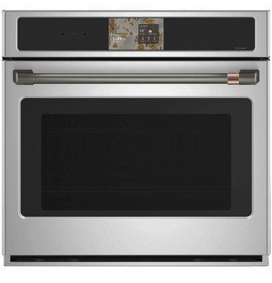Cafe CAFÉ™ Professional Series 30" Smart Built-In Convection Single Wall Oven in Stainless Steel size 28 5/8 H x 29 3/4 W x 26 3/4 D | CTS90DP2ZS1