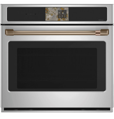 Cafe CAFÉ™ Professional Series 30" Smart Built-In Convection Single Wall Oven in Stainless Steel size 28 5/8 H x 29 3/4 W x 26 3/4 D | CTS90DP2ZS1