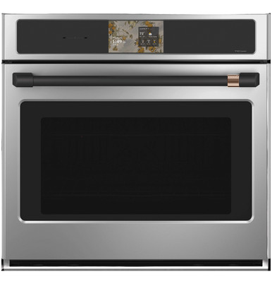 Cafe CAFÉ™ Professional Series 30" Smart Built-In Convection Single Wall Oven in Stainless Steel size 28 5/8 H x 29 3/4 W x 26 3/4 D | CTS90DP2ZS1
