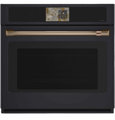 Cafe CAFÉ™ Professional Series 30" Smart Built-In Convection Single Wall Oven in Matte Black size 28 5/8 H x 29 3/4 W x 26 3/4 D | CTS90DP3ZD1