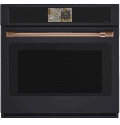Cafe CAFÉ™ Professional Series 30" Smart Built-In Convection Single Wall Oven in Matte Black size 28 5/8 H x 29 3/4 W x 26 3/4 D | CTS90DP3ZD1