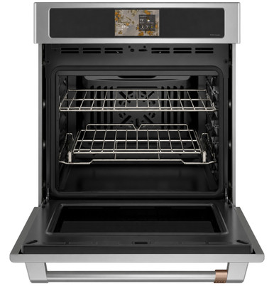 Cafe CAFÉ™ 27" Smart Single Wall Oven with Convection in Stainless Steel size 28 3/4 H x 26 3/4 W x 26 5/8 D | CKS70DP2ZS1