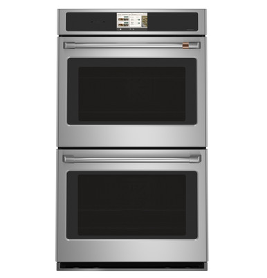 Cafe CAFÉ™ Professional Series 30" Smart Built-In Convection Double Wall Oven in Stainless Steel size 51 1/16 H x 29 3/4 W x 26 3/4 D | CTD90DP2ZS1