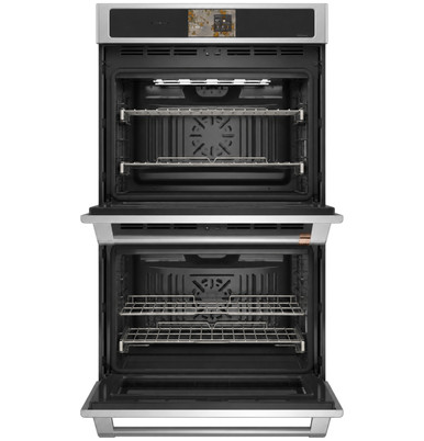 Cafe CAFÉ™ Professional Series 30" Smart Built-In Convection Double Wall Oven in Stainless Steel size 51 1/16 H x 29 3/4 W x 26 3/4 D | CTD90DP2ZS1