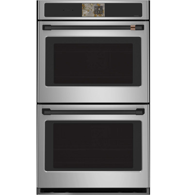 Cafe CAFÉ™ Professional Series 30" Smart Built-In Convection Double Wall Oven in Stainless Steel size 51 1/16 H x 29 3/4 W x 26 3/4 D | CTD90DP2ZS1