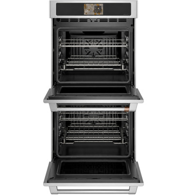 Cafe CAFÉ™ 27" Smart Double Wall Oven with Convection in Stainless Steel size 51 1/8 H x 26 3/4 W x 26 5/8 D | CKD70DP2ZS1
