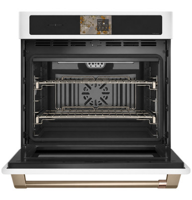 Cafe CAFÉ™ Professional Series 30" Smart Built-In Convection Single Wall Oven in Matte White size 28 5/8 H x 29 3/4 W x 26 3/4 D | CTS90DP4ZW2