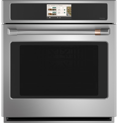 Cafe CAFÉ™ 30" Smart Single Wall Oven with Convection in Stainless Steel size 28 5/8 H x 29 3/4 W x 26 3/4 D | CTS70DP2ZS1