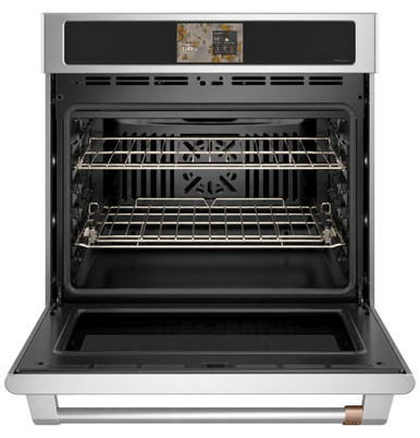 Cafe CAFÉ™ 30" Smart Single Wall Oven with Convection in Stainless Steel size 28 5/8 H x 29 3/4 W x 26 3/4 D | CTS70DP2ZS1