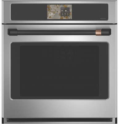 Cafe CAFÉ™ 30" Smart Single Wall Oven with Convection in Stainless Steel size 28 5/8 H x 29 3/4 W x 26 3/4 D | CTS70DP2ZS1
