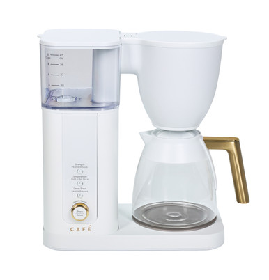 Cafe CAFÉ™ Specialty Drip Coffee Maker with Glass Carafe in Matte White size 14 H x 7.3 W x 12.5 D | C7DGB11ZW7