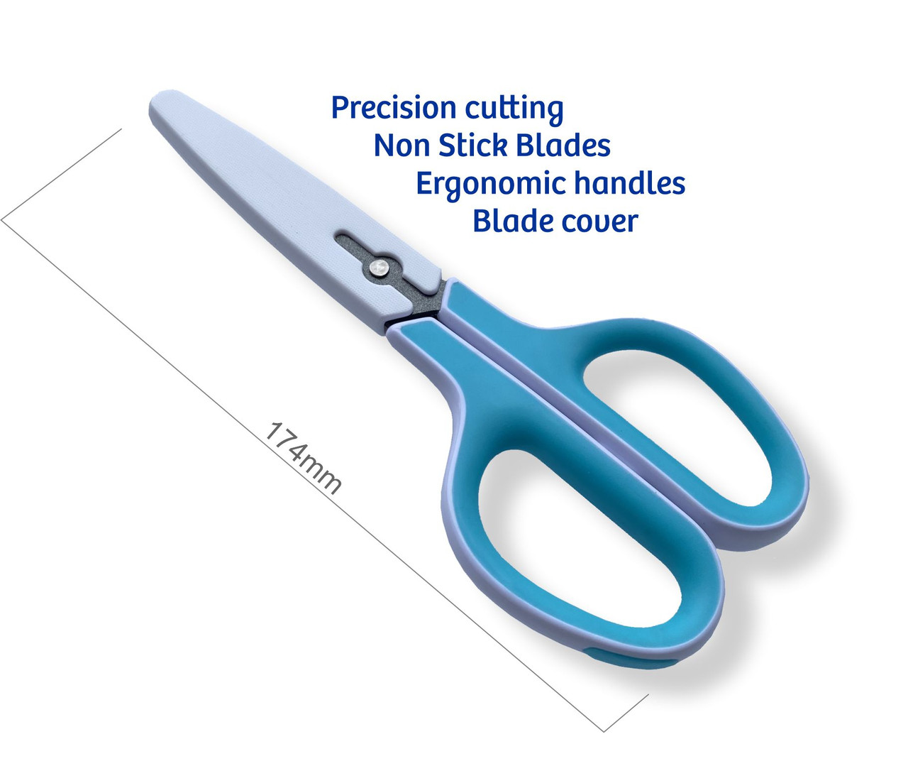 Precision 174mm Non Stick Scissors - The Book Cover Co
