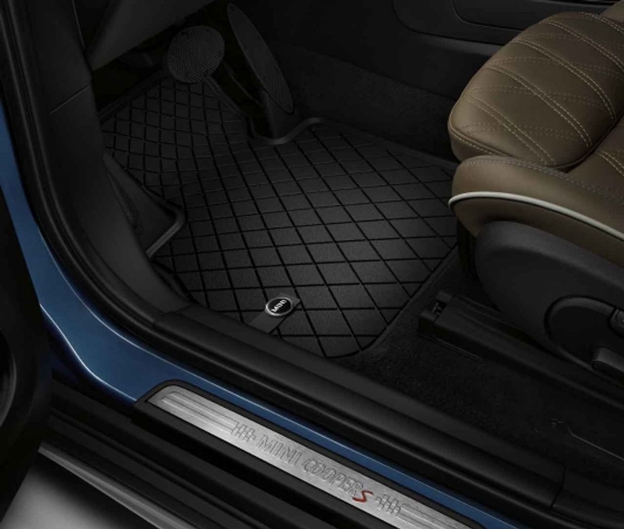 Genuine Countryman Protect Pack F60 - Rubber Floor Mats + Trunk Luggage Mat  - MINI Shop