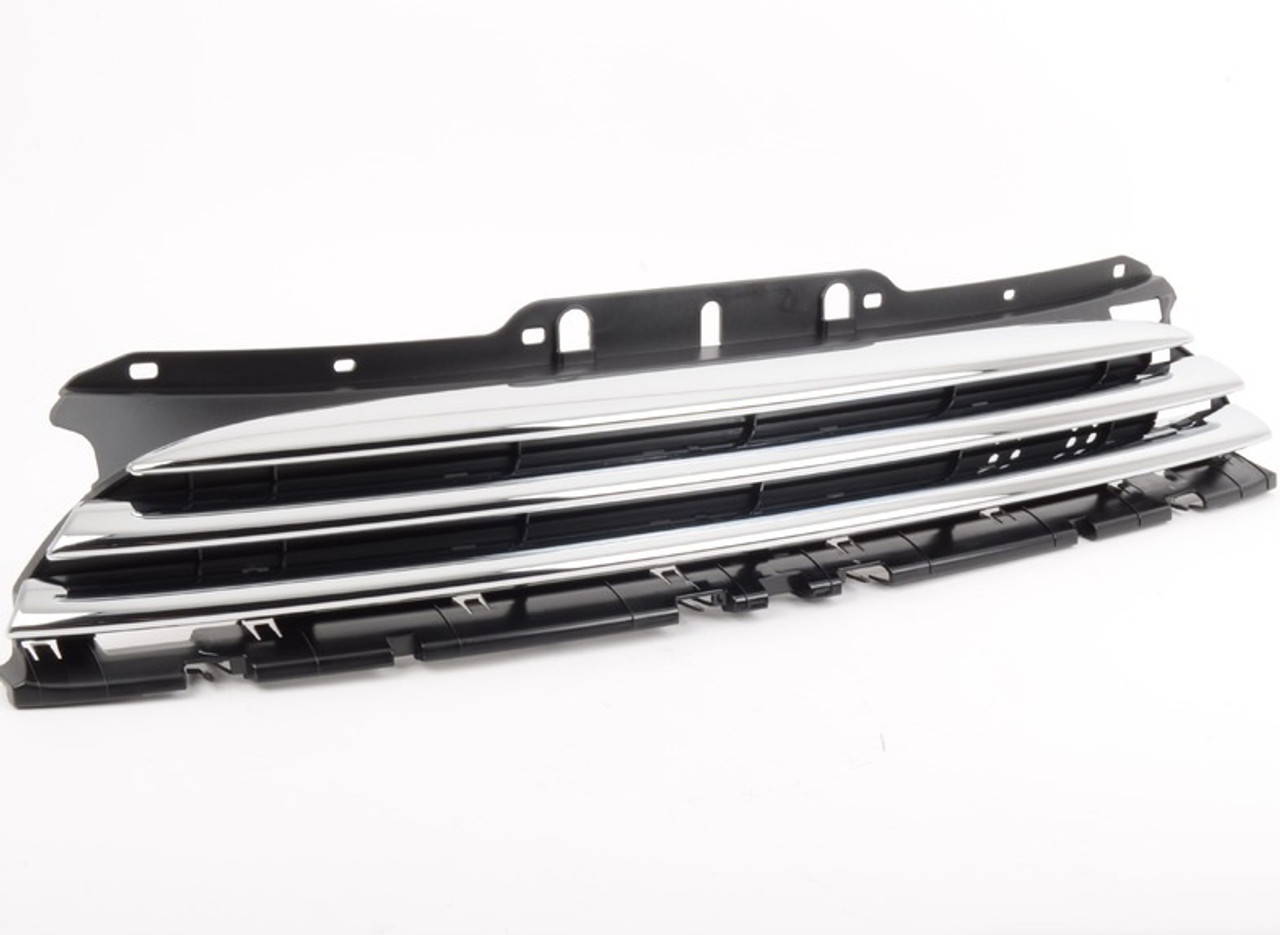 Genuine Front Bumper Grille Trim Chrome 51 11 7 317 264