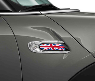 Genuine Side Scuttle Wing Trim Cover Set With Pad Union Jack 51 13 2 410 448