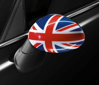 Genuine Right Driver Side O/S Wing Mirror Cover Cap Union Jack 51 16 0 415 076