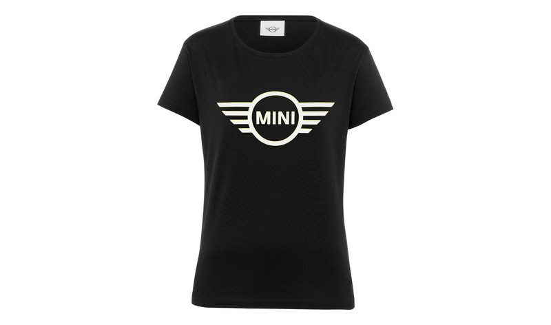 Genuine Womens Ladies T Shirt Tee Top Wing Logo Two Tone Black White 80 14 5 A21 596