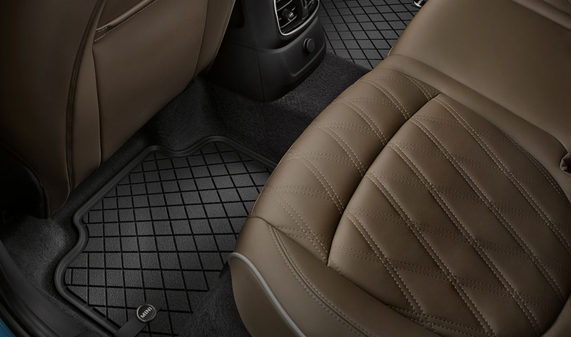 Genuine All Weather Floor Mats Essential Black Rear 51 47 2 354 164