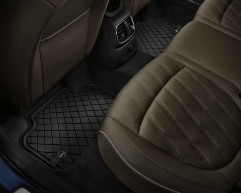 Genuine Floor Mats All-Weather Rear Set Essential Black 51 47 2 447 608