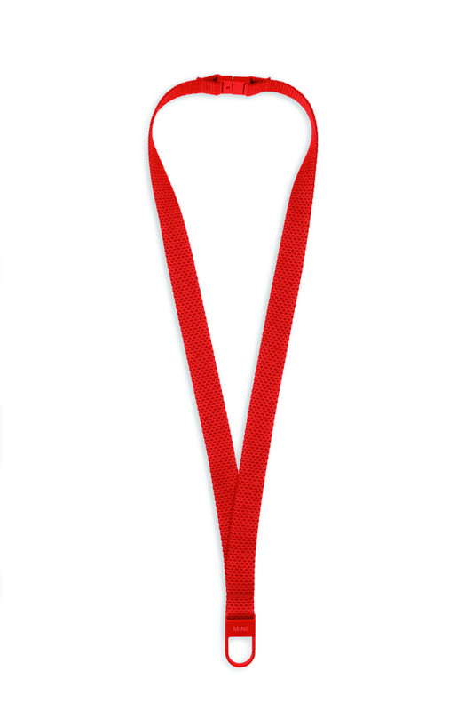 Genuine Lanyard Ribbon Neck Strap ID Badge Card Pass Holder Rebel Red 80 27 5 B32 120